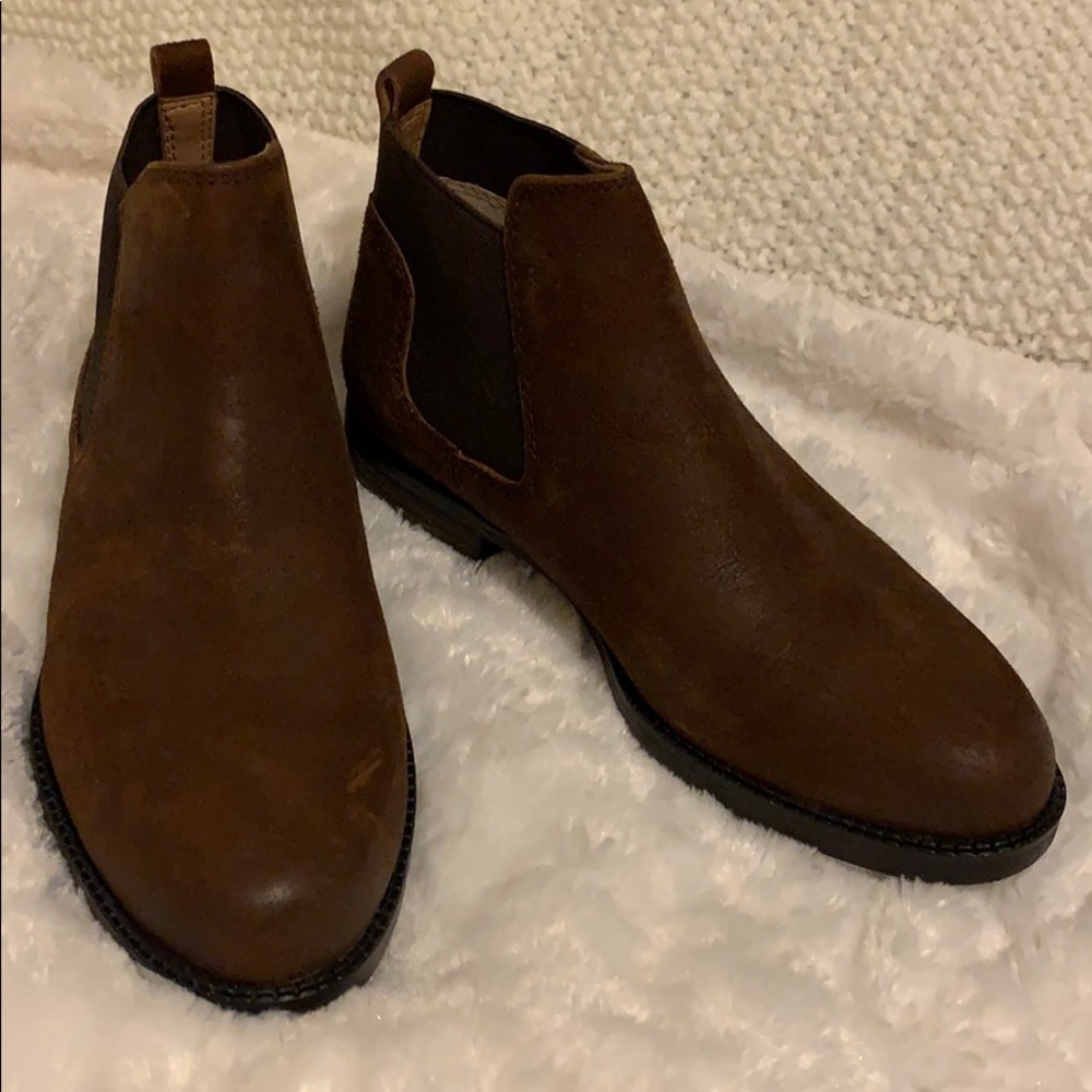 Franco Sarto Leather Booties